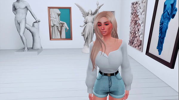 Perverted Teen Had Hard Sex With An Animated Statue Sims Anime