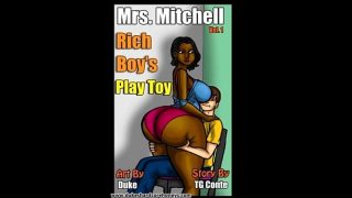 Big ass Techer fucks her white student (comic)