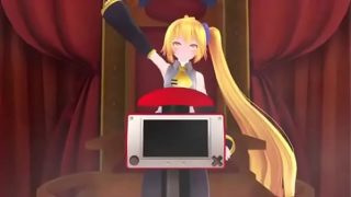 Hatsune Miko revelando seu lindo corpo