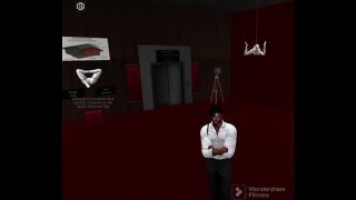 BDSM scene in Second Life metaverse A part