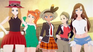 Into the Pokemon Verse Vol 2 – Sex party with 5 Poke Girls (Serena Sonia Hilda Bea and Alexa )