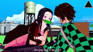 KOIKATSU FAST HANDJOB Tanjiro Nezuko DEMON SLAYER, have sex anime uncensored… Thereal3dstories