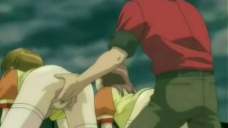 Rooftop ANAL Fuck at Hamburger Shop // ANIME UNCENSORED