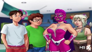 SummertimeSaga – Who Is This Girl Wrestler E2 # 21