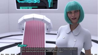 Stranded In Space #75 – Vitiligo Girl Wants Cock In Her Mouth