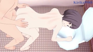 Ena Shinonome and I have intense sex in the restroom. – Project SEKAI Hentai