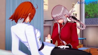 Florence Nightingale and Meltryllis and Gudako intense futanari sex. – Fate/Grand Order Hentai