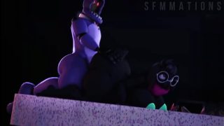 FNAF 2 A whithered bonnie le gustan las perras negras y modernas