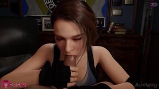 Jill Blowjob and Tease