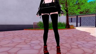 Tifa Big Boobs man POV hentai animation 3d Game koikatsu