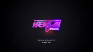 Blonde teen teased in bathtub and fucked hard in her bed | Hentai