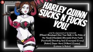 Harley Quinn Captures & Interrogates You With Her Holes! || Erotic ASMR Roleplay for Men